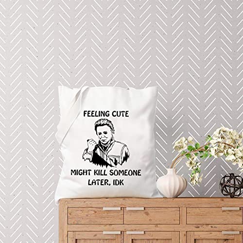 Myers Tote Killable - Novelty Horror Movie Lover Makeup Bag