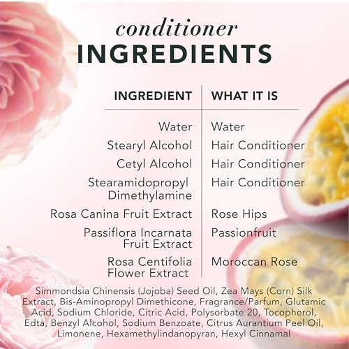 Herbal Essences Rose Hips & Passionfruit Conditioner - Smooth & Shine, 29.2 Fl Oz