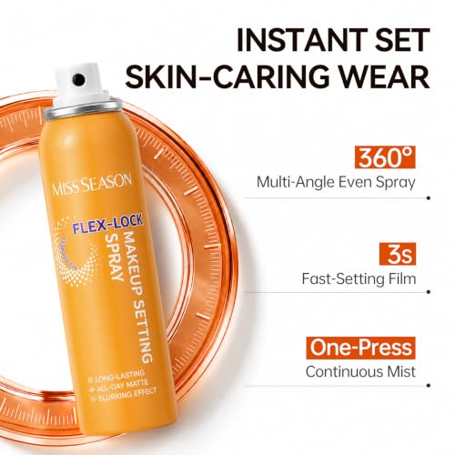 Miss Season Flex-Lock Makeup Setting Spray 3S 24H Ultra-Fine Mist
