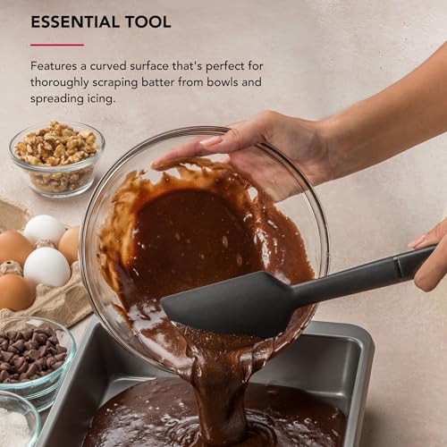 KitchenAid Heat Resistant Scraper Spatula with Ergonomic Handle