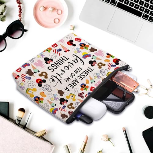 Funny Theme Makeup Bag - Waterproof Cosmetic Pouch for Travel