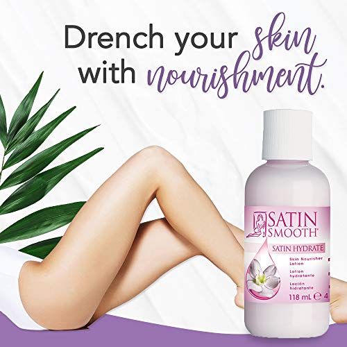 Satin Smooth Post-Wax Hydrating Skin Nourisher Lotion - 4 fl oz, 2 Pack