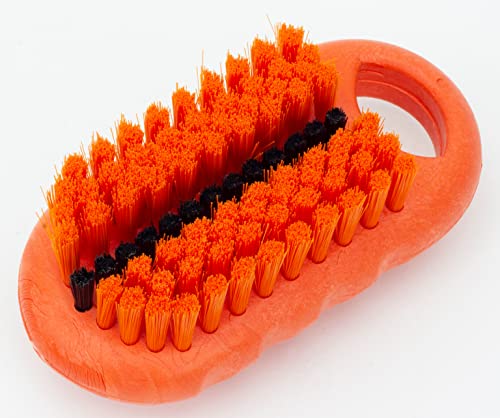 SPARTA 5-Inch Commercial Hand and Nail Scrub Brush, Orange