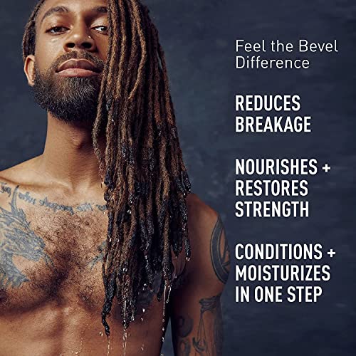 Bevel 2-in-1 Strengthening Shampoo & Conditioner for Men, 12 Oz (Pack of 2)