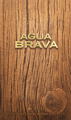 Antonio Puig Agua Brava Cologne Spray 3.4 Fl Oz - Unisex Fragrance