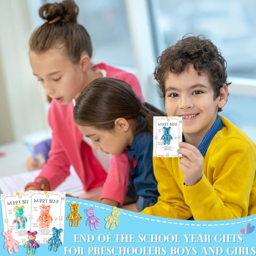 Pocket Bear Set - 10 Mini Emotional Support Bears with Cards