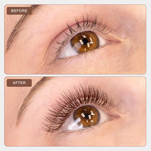 Curacoro Brown Flat Lash Extensions 0.15 CC Curl 8-15mm