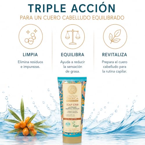 Natura Siberica Oblepikha Sea Buckthorn Scalp Scrub 200ml