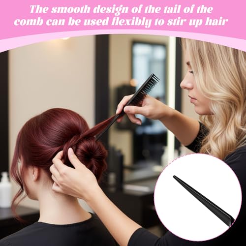 3 Row Hair Comb Set for Natural Detangling & Styling - 4PCS