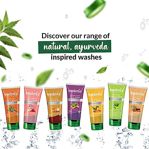 Medimix Ayurvedic Face Wash - Anti-Pimple, Soap-Free, 100ml