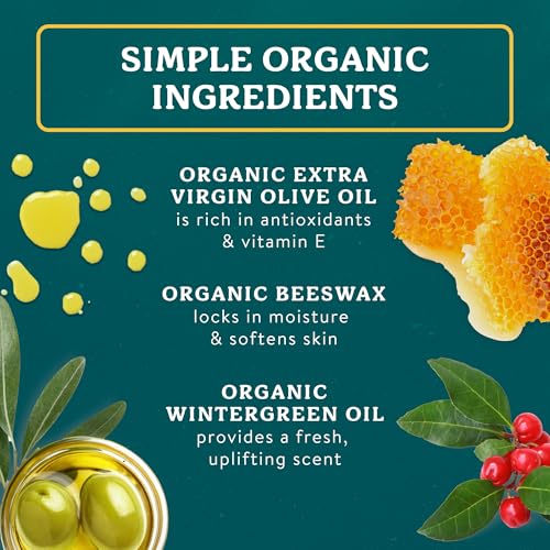 Badger Healing Balm - Organic Hand Cream for Dry Cracked Skin, 2 oz