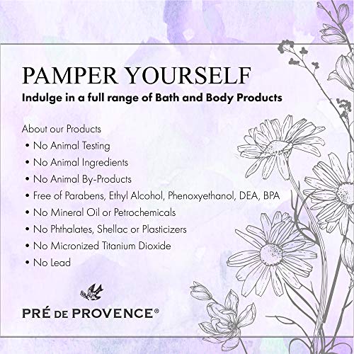 Pre de Provence French Lavender Heart Soap, 200g Artisanal Bar Soap