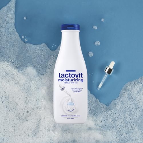 Lactovit Moisturizing Body Wash - Hydrating Shower Gel (3 x 20.29 oz)