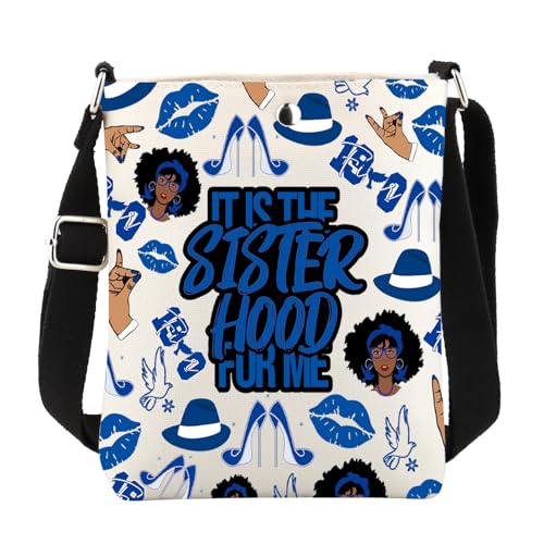 Canvas Makeup Bag - Sorority Sisterhood Gift Travel Organizer Pouch