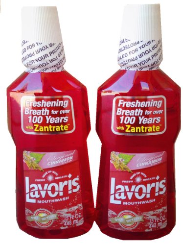 Lavoris Original Cinnamon Mouthwash - 15 fl oz (2-Pack)