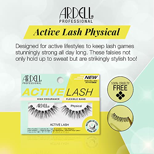 Ardell Active Lashes - Waterproof Natural Look False Eyelashes