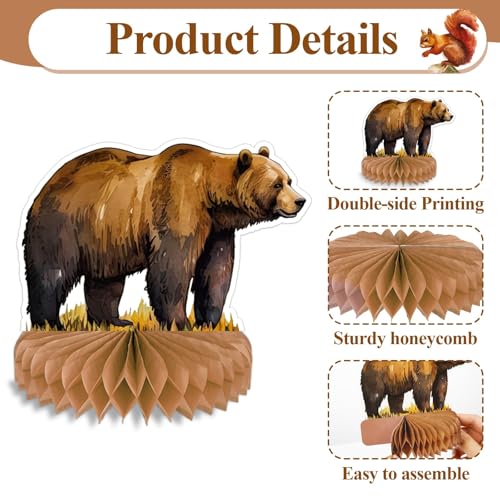 Adventure Awaits Party Decorations - 10 Honeycomb Ball Set