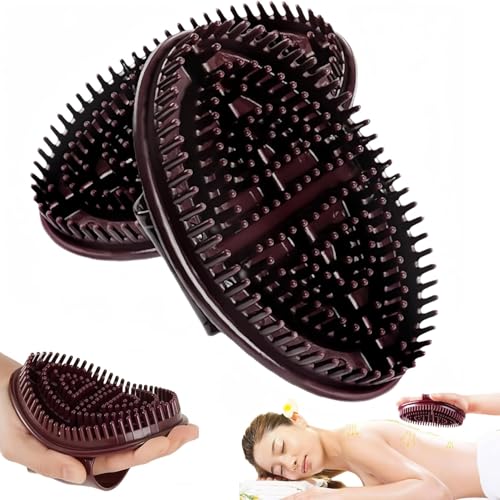 2-Pack Meridian Massage Brush for Full Body Relaxation