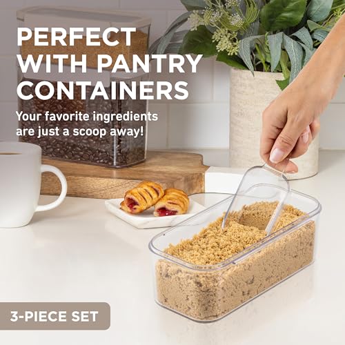 Bentgo 3-Piece BPA-Free All-Purpose Scoop Set for Pantry