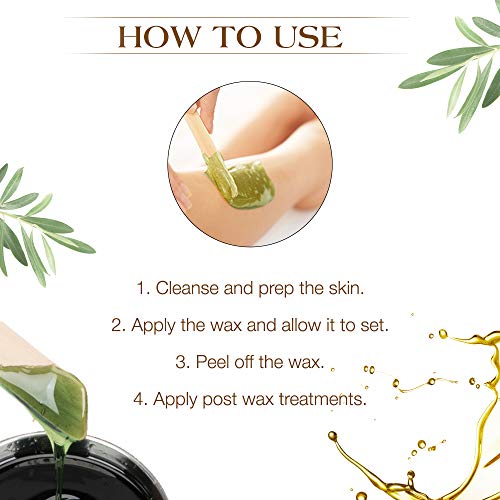 GiGi Olive Oil Flex Soft Wax - Nourishing Hair Removal Wax, 13oz