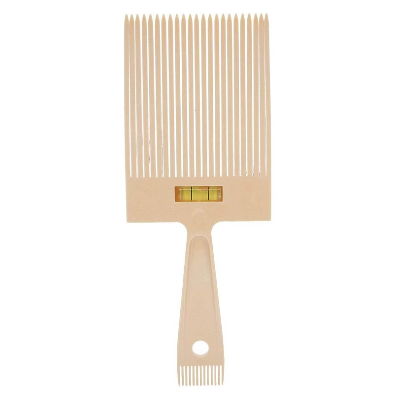 Flat Top Comb Hair Comb Styling Accurate Cutting Hair Trim Accessories Comb with level Bang Liquid Oil Hairdressing Tool For Men Salon Barber