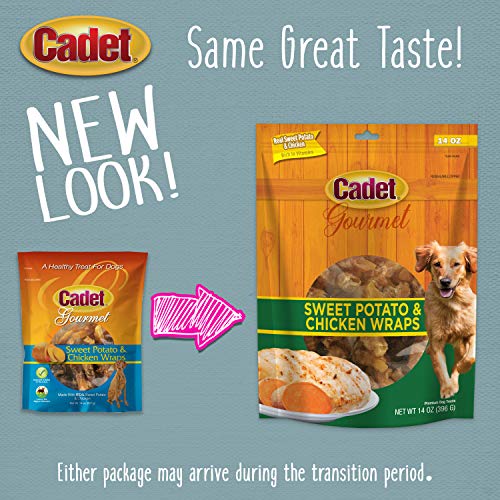Cadet Chicken & Sweet Potato Dog Treats, 14 oz - Low Fat, High Protein