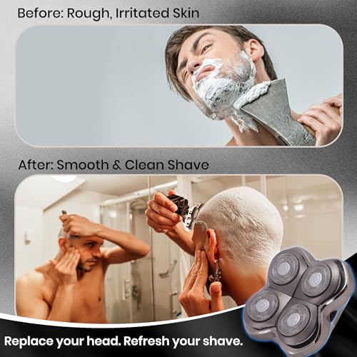 Pitbull Shaver Replacement Blade - 4 Head, 1 Pack by DREBIG