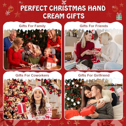 40 Pack Christmas Lotion Set for Women - Mini Hand Creams & Stocking Stuffers
