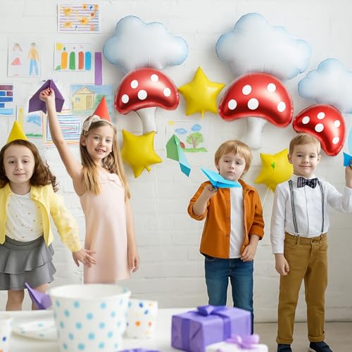 Video Game Theme Balloons Kit - 12 Pcs Foil Balloons Set