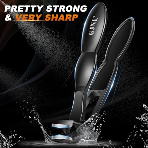 5-Piece Toenail Clipper Set for Thick Nails: Angled, Rotating & Ingrown