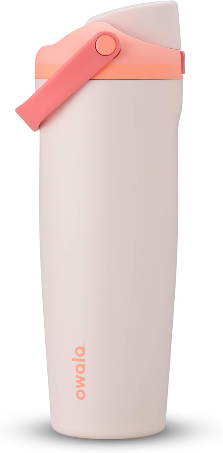 Owala FreeSip Sway Insulated Stainless Steel Water Bottle - 40oz, Two-Way Spout, BPA Free, Leak Proof, Ideal for Travel & Sports
