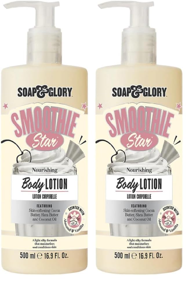 Soap & Glory Smoothie Star Body Lotion - 16.9oz Vegan Moisturizer