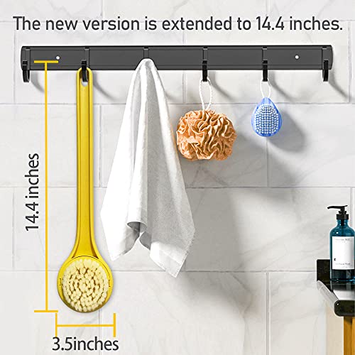 Tuklye Baby Bath Brush with Soft Nylon Bristles & Long Handle - Kid-Friendly 14 Inch Yellow Duck Design