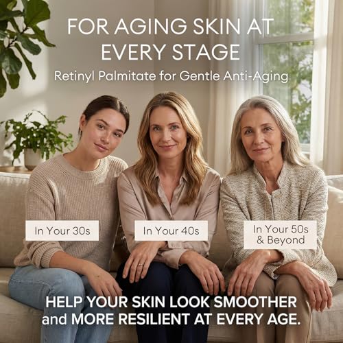 EXH Retinol Anti-Aging Face & Neck Cream with 5 Ceramides, 1.76 Fl Oz