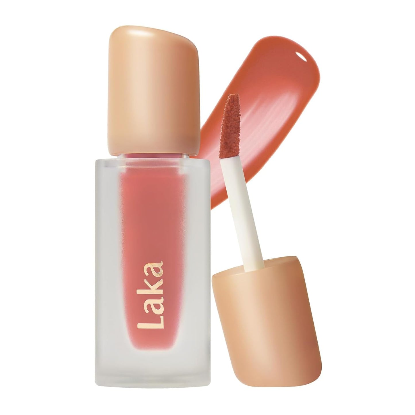 Fruity Glam Tint Lip Stain - Hydrating, Lightweight, Buildable Color | K-Beauty #101 Joyful, 4.5g/0.15oz