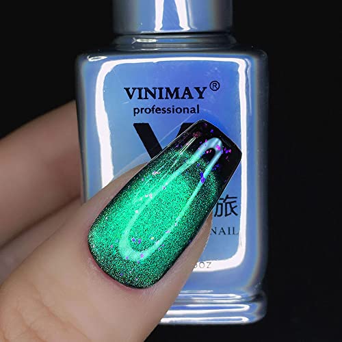 Major Dijit 15ml 9D Galaxy Cat Eye Nail Polish Magnetic Starry Sky Aurora Glitter