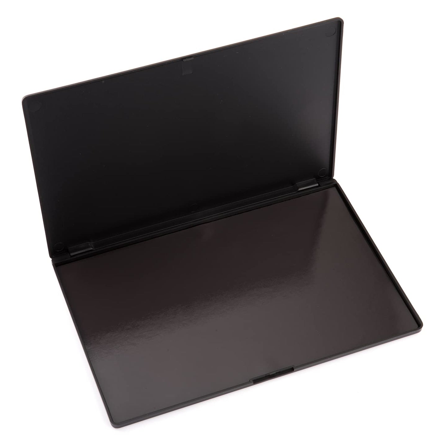 Large Empty Magnetic Eyeshadow Makeup Palette - 15 Adhesive Stickers for Lipstick & Blush