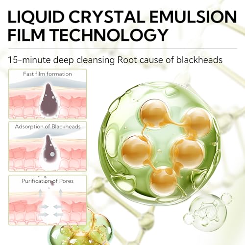 LANBENA 2.0 Blackhead Remover Mask with 60 Strips - Deep Pore Cleansing