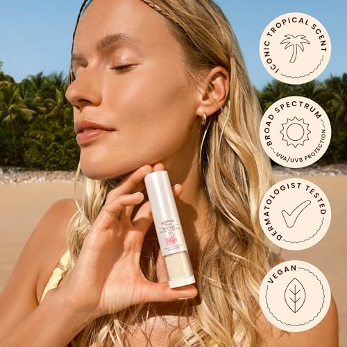 Hawaiian Tropic Mineral Powder Sunscreen Brush SPF 30, SPF Powder Sunscreen for Face, Brush On Sunscreen Powder for Face, Translucent Powder SPF 30, Hawaiian Tropic Sunscreen Powder, 0.15 oz