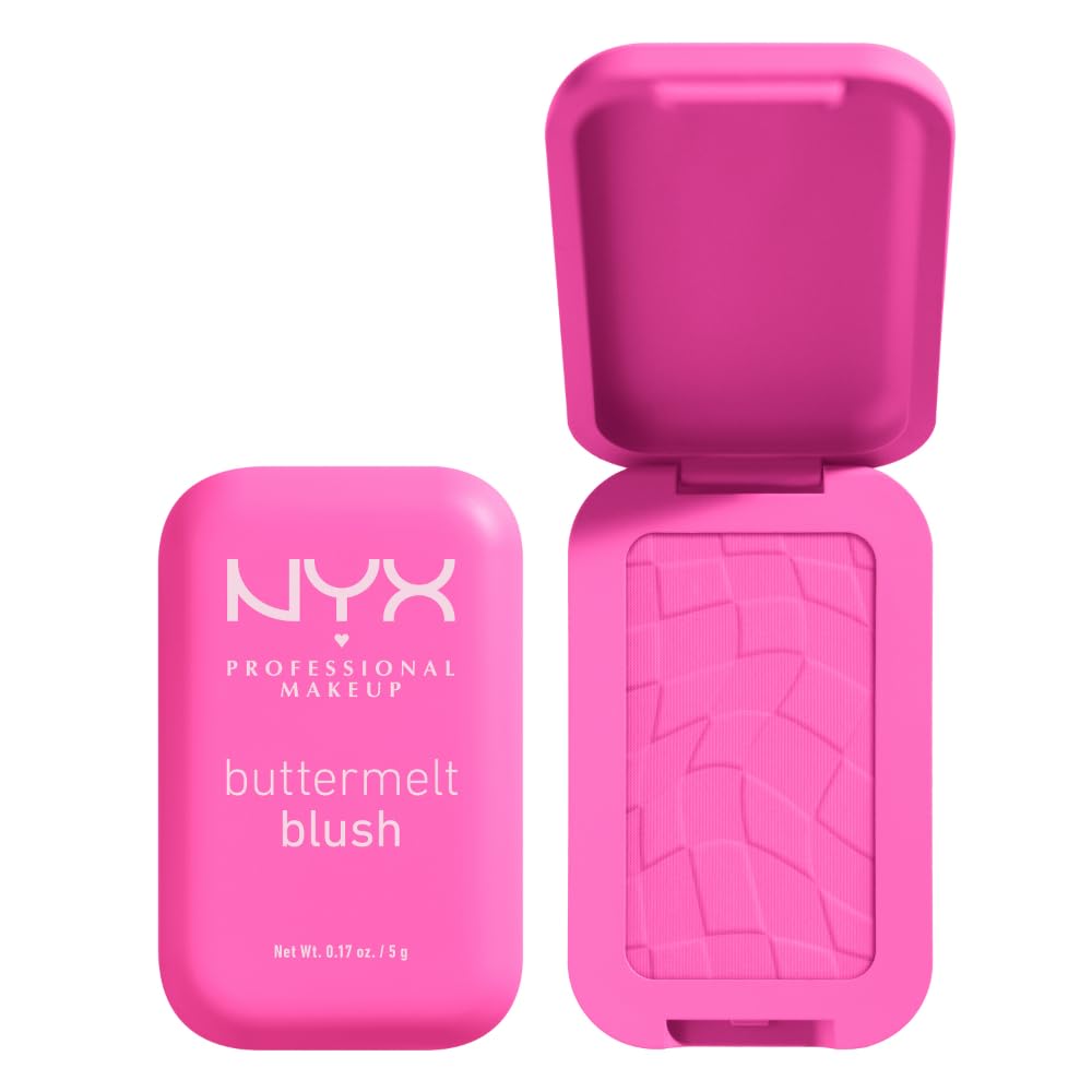 Buttermelt Powder Blush - Fade & Transfer-Resistant Vegan Formula | Up to 12HR Wear