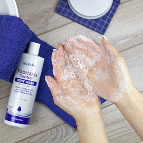 TriDerma Psoriasis Body Wash & Aloe Vera Gel - 16 oz, Gentle Relief