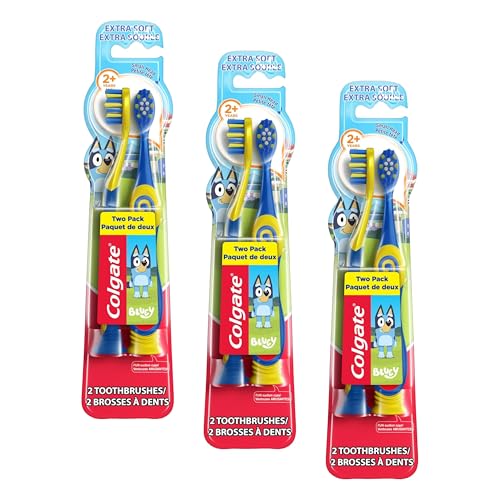 Colgate Bluey Extra Soft Kids Toothbrush Pack - 3 Count