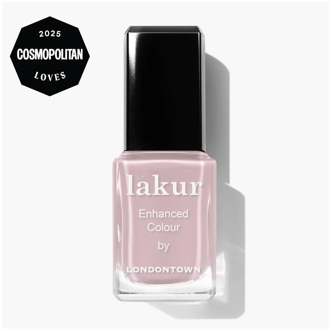 LONDONTOWN Lakur Nail Polish – Pink & Purple Shades, Dream State, 0.4 Fl Oz, Long-Lasting, Streak-Free, Chip-Resistant | 21+ Free Non-Toxic Vegan Nail Color, Strengthens & Hydrates Nails