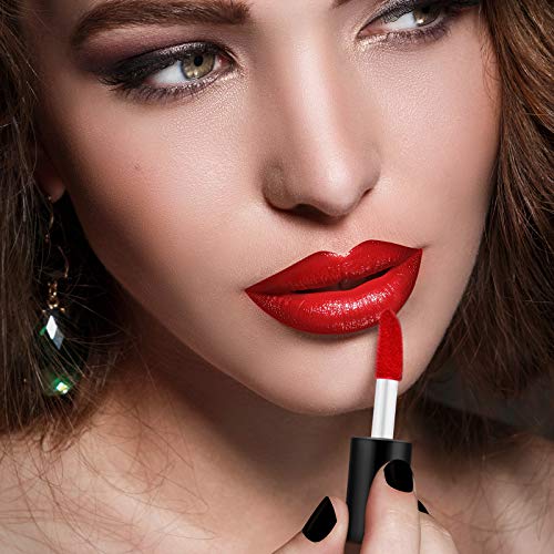 Patelai 100 Pcs Black Mini Lip Gloss Tubes - 1.2ml Containers
