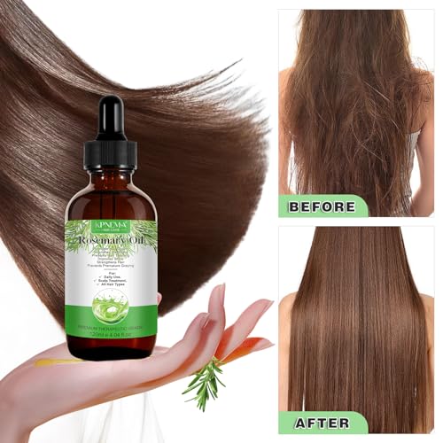 KPNEMA 100% Pure Rosemary Oil for Hair Growth - 4.04 Fl Oz Nourishing Treatment