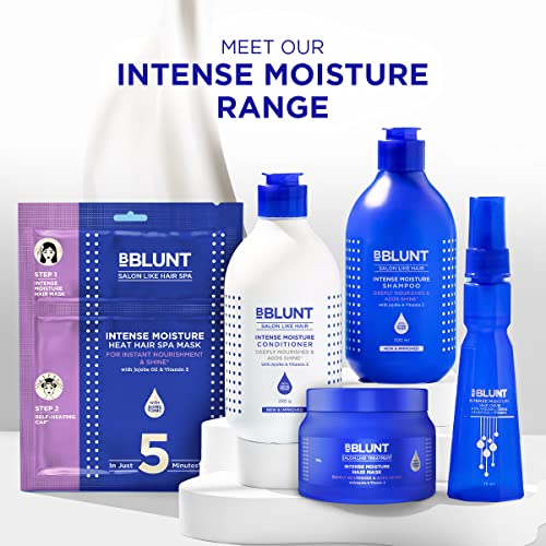 BBLUNT Intense Moisture Heat Hair Spa Mask with Self-Heating Cap (70g)