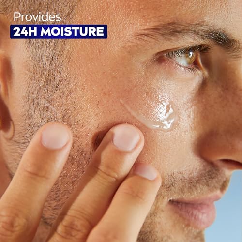 NIVEA MEN Age Defense Advanced Face Serum 1 Fl Oz - Dark Spot & Wrinkle Reduction with Thiamidol & Hyaluronic Acid