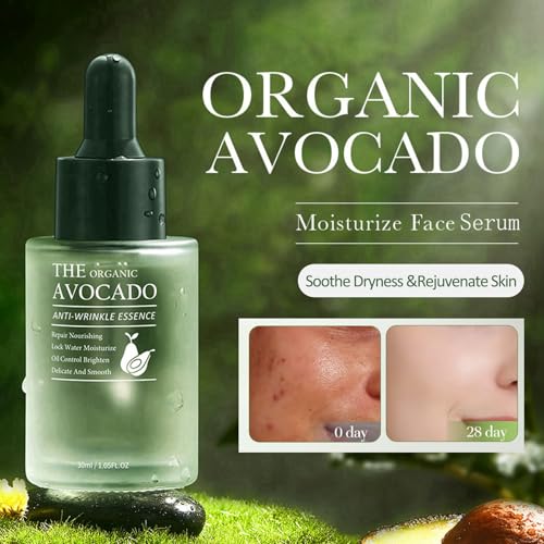 LAIKME 6-in-1 Avocado Skin Care Set for Deep Hydration & Anti-Aging