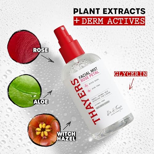 Thayers Alcohol-Free Witch Hazel Facial Mist with Aloe Vera - 8 oz