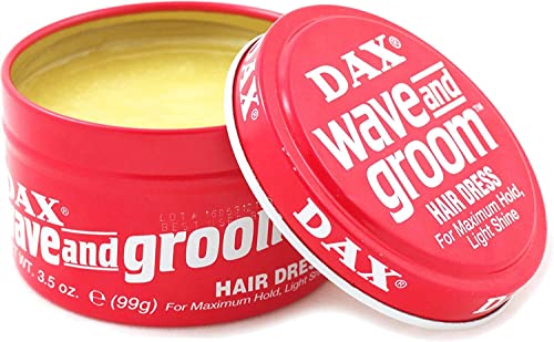 DAX Wave & Groom Heavy Hold Pomade - 3.5oz Jar (3 Pack)